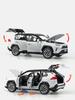 1/32 Toyota RAV4 SUV 2023 Alloy Die Cast Toy Car Model Sound and Light Pull Back Children's Toy Collectibles Birthday Gift