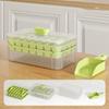 28/56 Grids One-Button Ice Tray Mold 28/56 Grids Storage Box Quick-Freeze Ice Mould  Beer