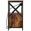 Nightstand Set (2 Pcs) Smoked Oak 40 X 31 X 60 Cm