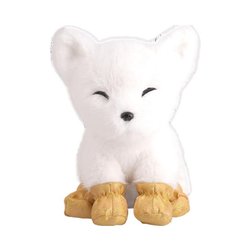 Weißer Polarfuchs Plüschtier - Beliebtes Kindergeschenk & Heimdekoration