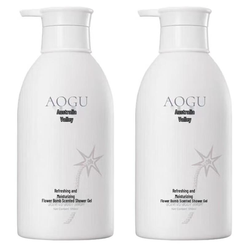 Adolph Aogu Floral Shower Gel (2x800ml)