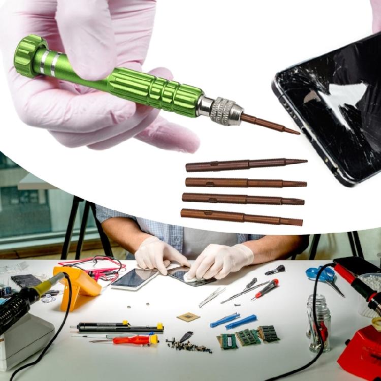 All Purpose 5 in 1 Screwdriver Disassembly Set with Antislip Handle Suitable for Household Maintenance Professional Use