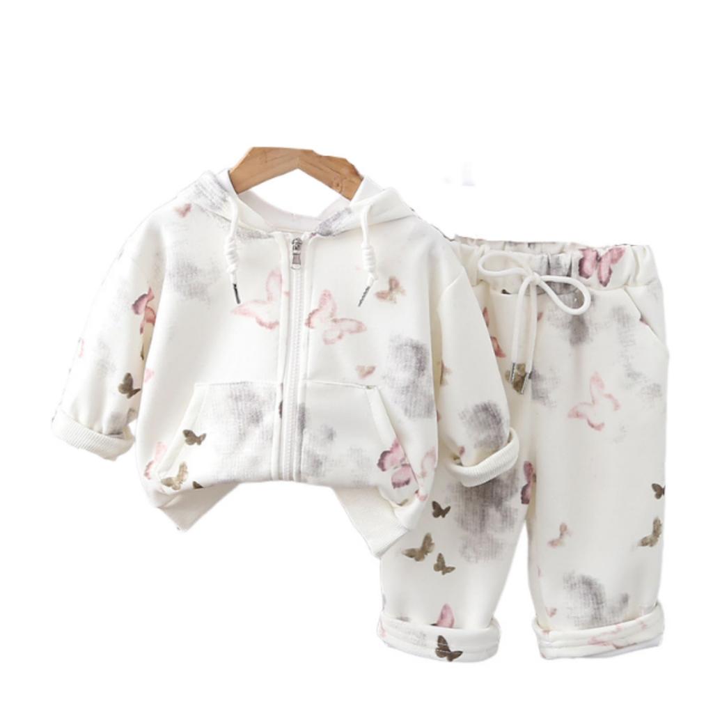 Kinder Freizeit Langarm Set, Bequeme Alltagsoutfits