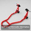 Resistant Rear Stand | Heavy-Duty Iron Tubing, Motorcycle Paddock Stand, Stable