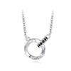 Mobius Couple Necklace - High-Quality Double Ring Valentine's Day Gift for Men and Women