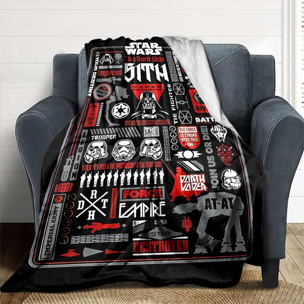 Star Wars Blanket Durable Comfort Suitable for Bed Picnics Couch for All Occasions Modern Style Ideal Gift for Friends Family Couples Picnic