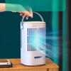 Mini Air Conditioner Desk Fan Quiet Water Cooler 900Ml Led