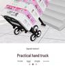 Portable Stair-Climbing Foldable Luggage Cart - Compact Trolley for Easy Transport