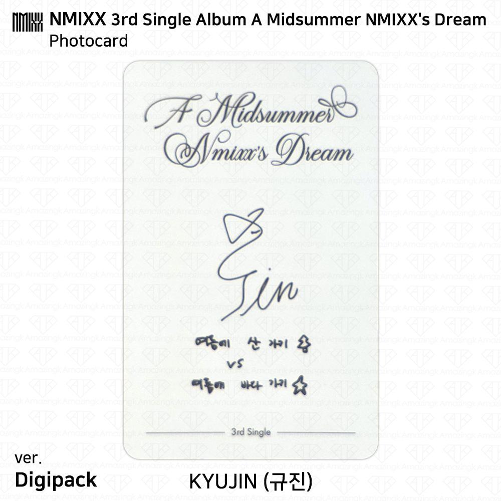 NMIXX 3rd Single Album A Midsummer NMIXX's Dream Official Photocard KPOP