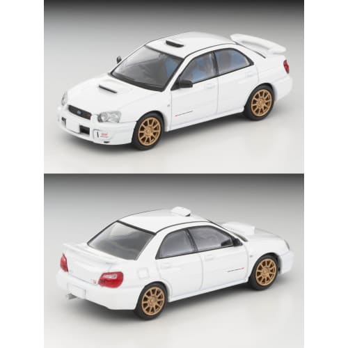 TOMYTEC Tomica Limited Vintage Neo 1/64 Scale LV-N337a Subaru Impreza WRX STi spec C White 2003 Model (Finished Product) 332701