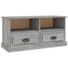 VidaXL Meuble TV sonoma gris 93x35,5x45 cm bois d'ingénierie 816470