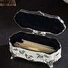 Zinc Zinc Zinc Alloy Jewelry Storage Box Vintage Trinket Case Luxury Treasure Chest  Ring
