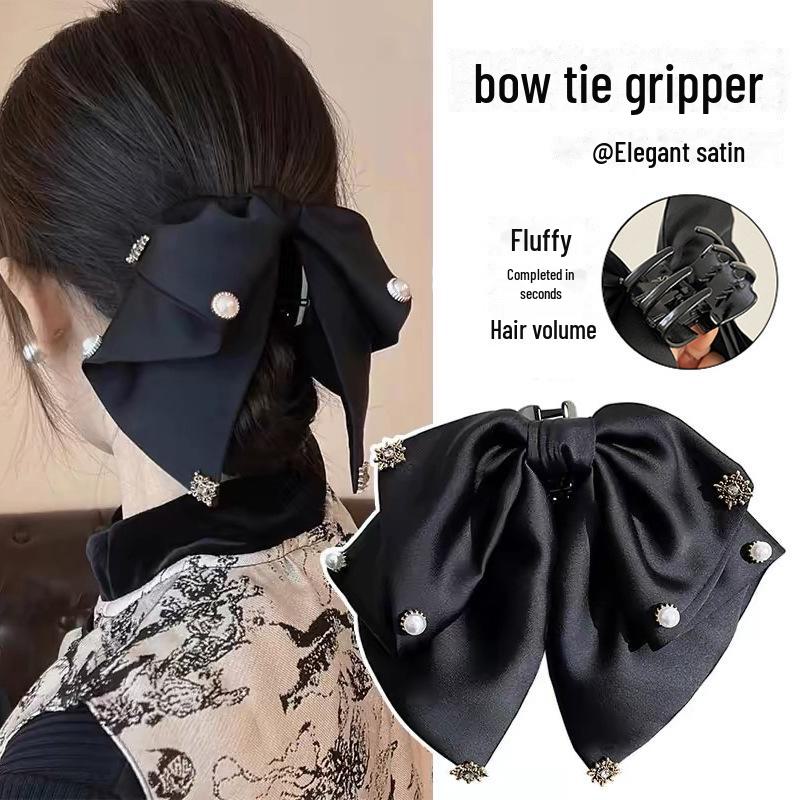 2024 Audrey Hepburn Elegant Luxury Hairpin: Versatile Shark Clip Headdress