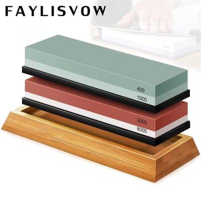 Professional Knife Sharpener Whetstone Sharpening Stones Grinding Stone Water Stone Kitchen Tool 2-IN-1 240 600 1000 3000 Grit