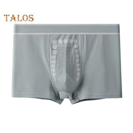 

Мужские трусы-боксеры из сетки с карманом-выпуклостью, тонкие, бесшовные, хлопковые, со средней талией, с высокой эластичностью, однотонные, влагоотводящие, мужские трусы, повседневное спортивное нижнее белье 3XL светло-серый