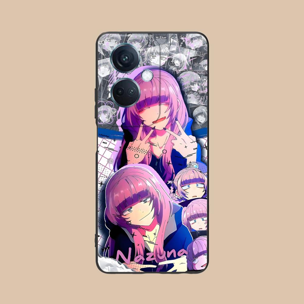 Call Night Nazuna Mattes TPU Handyhülle für OPPO Find X9 X8 X7 X6 X5 X3 X2 Plus s Pro Ultra Lite Bunte Druckabdeckung