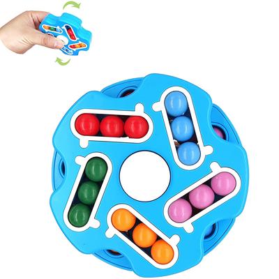 Puzzle Cube Fidget Toys, Fidget Cube Magic Bean Fidget Toy, Rotating Magic Bean Puzzle Perline Fidget Spinners Giocattoli per Adulti Bambini Allevia lo Stress