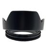72mm Camera Lens Accessory Reversible Threaded Hood For Optimaled Light Control And Front Shielding
