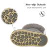 KVbabby Winter Lammfellstiefel für Mädchen und Niedliche Hasenohren Größen Kinderstiefel, Jungen, Design, Rutschfest, Flauschig, Warm, 13.0-17.5cm