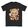 Cookie Run Kingdom   T-Shirt Beach  Cotton T Shirts For Man Harajuku Pattern Tee Shirt Short-Sleeved Streetwear Tees