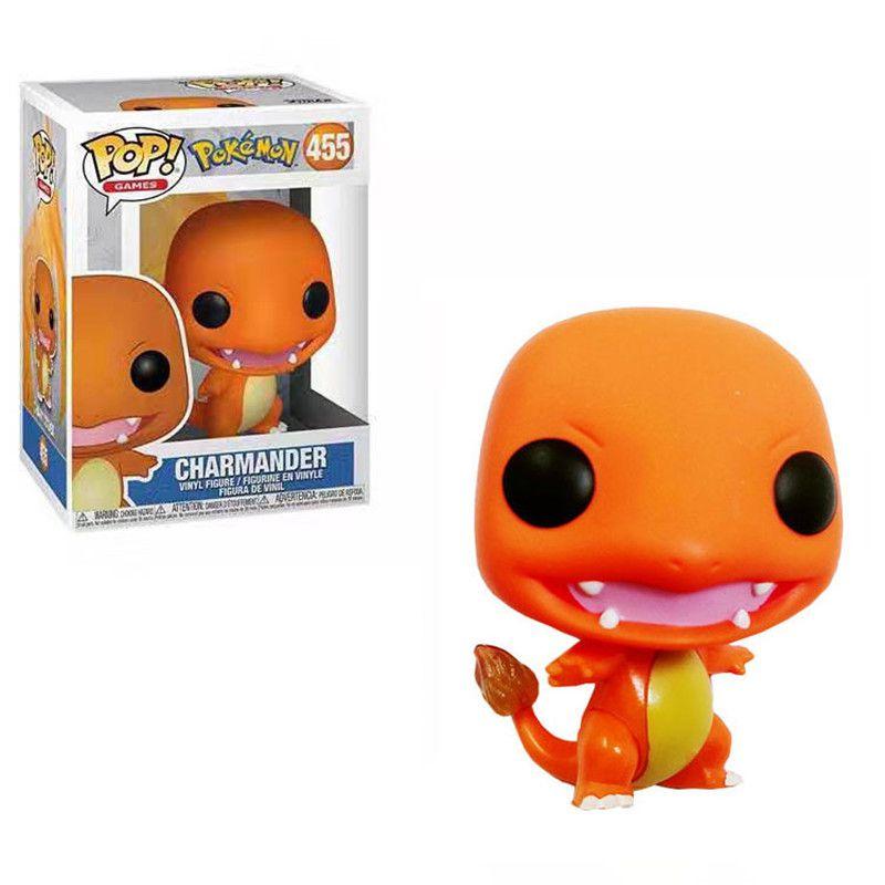 Funko Pop Pokemon Figurka Akcji Pikachu Bulbasaur Charmander Squirtle Kolekcjonerskie Zabawki dla Dzieci
