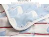 Newborn Jacquard Six-Layer Gauze Bath Towel and Summer Blanket for Babies and Toddlers.