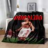 Cristiano Ronaldo Juventus Blanket Soft Warm Cozy Great for Bed Seaside Office for All Seasons Modern Style Best Holiday Gift for Friends Family