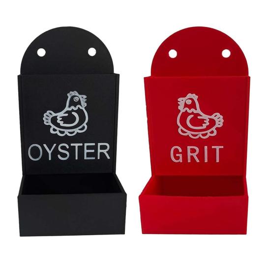 Chicken Grit Feeder Oyster Shell Feeder Hanging Chicken Grit Feeder Calcium Nutrient
