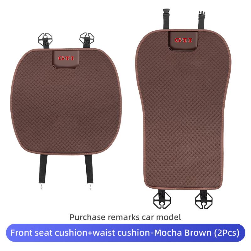 TMBCU1 For Volkswagen VW Ice Silk Car Seat Breathable Cushion Anti Slip Protective Pad GTI Tiguan Passat B5 B6 B7 CC Jetta MK5 MK6 Polo