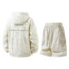 2026 Men's Summer Sun Protection Sports Set: Hooded Jacket & Shorts