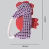 Seahorse Pet Dog Plush Toy Rope Dog Squeak Toys Bite Resistant Puppy Funny Pet Seahorse Toy Dog Accessories
