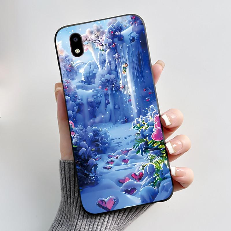 Casing For ZTE Blade A3 2020 / Avid 579 Phone Case Aesthetic Cute Cat Astronaut Black Matte Soft Silicone Protective Cover Shell
