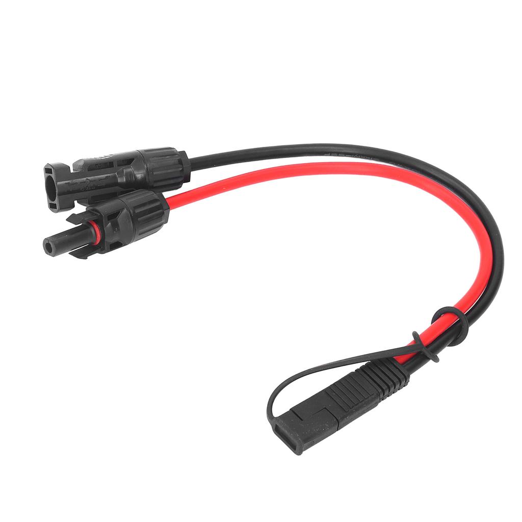 Solar Panel Cables Connectors SAE Adapter 10AWG 0.35m Solar Power Cable Copper Wire for RV