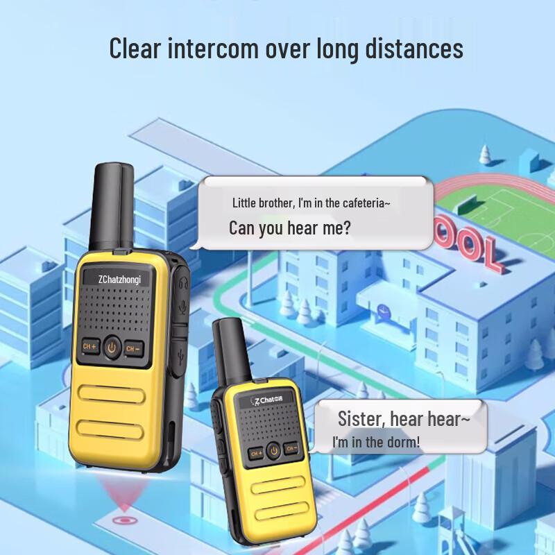 Zchat K10 Children s Long-Range Walkie Talkie (CN version)