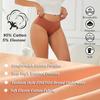 4Pcs/Set Comfortable Panties Solid Color Basic Briefs for Women Cotton Underwear S-XXL Panty Plus Size Women's Lingerie