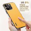 Soft Leather Phone Case Back Cover for IPhone 13 15 16 14 Plus 11 12 Pro Max Shockproof Anti-Drop Metal Lens Protection Cases