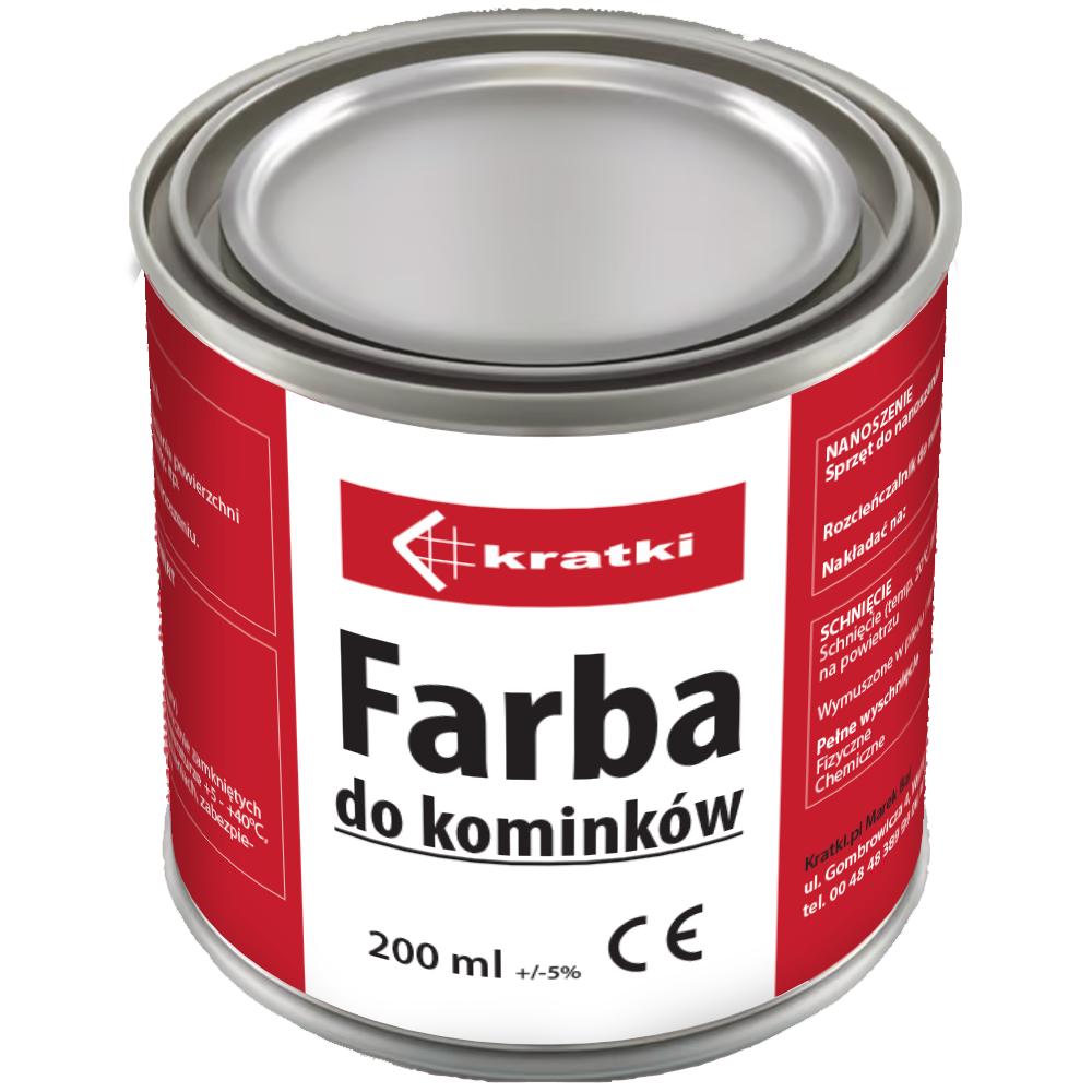 Farba do kominków 200 ml