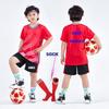 Youth Soccer Shirt and Shorts Set Polyester Football Outfit for Kids Training Matches