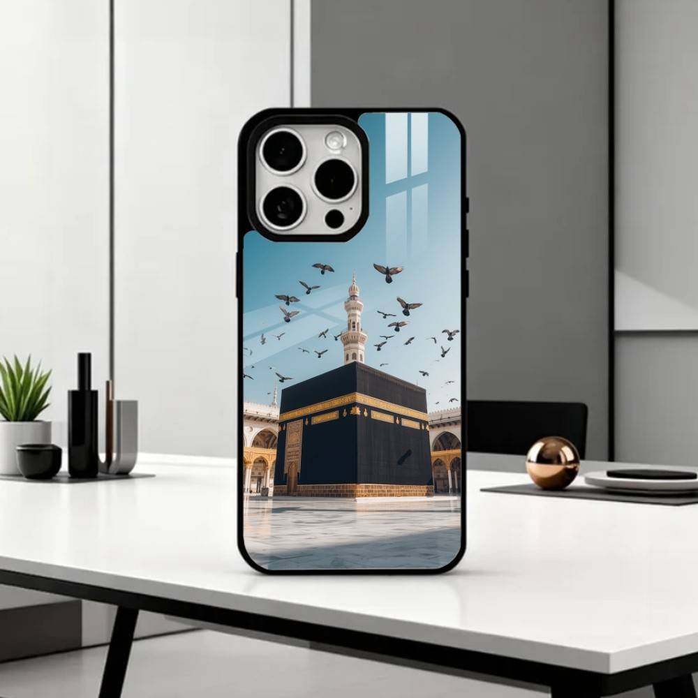 I-IN Mecca Pilgrims Art   Phone Case For iPhone17,16,15,14,13,12,11 Plus,Pro Max Magnetic For Magsafe Wireless Charging