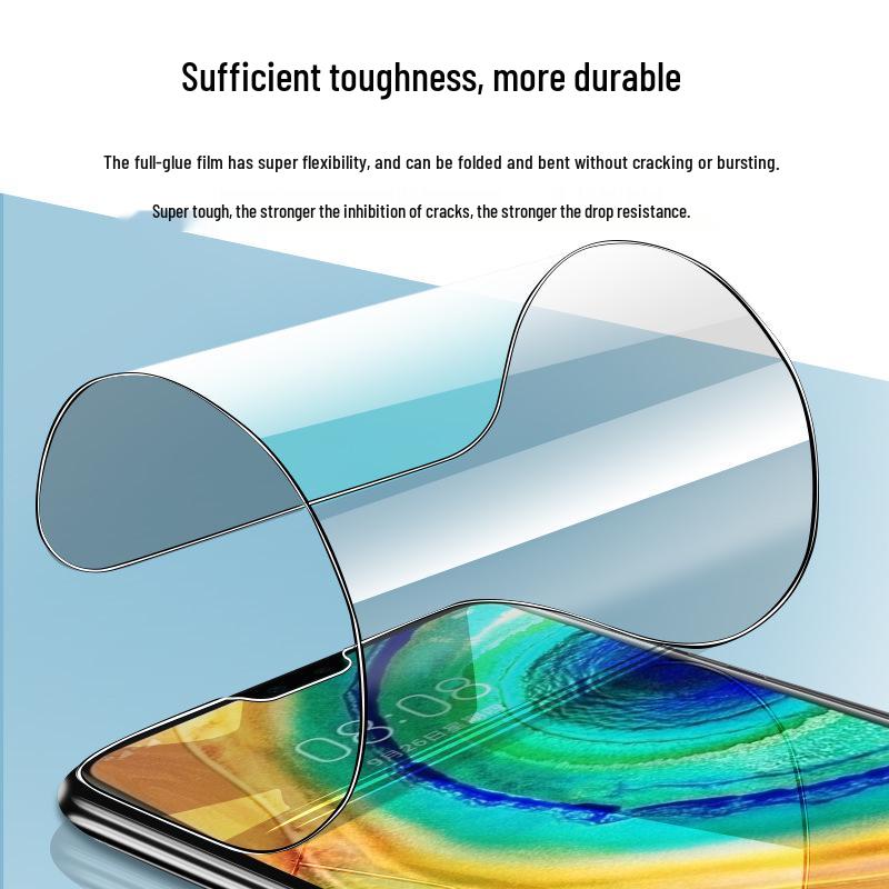 Apple 16 ProMax Shockproof HD Ceramic Screen Protector: Explosion-Proof, Drop-Proof, Unbreakable Edges, for iPhone 17.