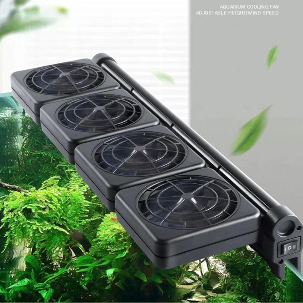 Reduce Water Temperature Aquarium Fan Marine Pond Accessories Fish Tank Chiller Fish Tank Cooler