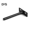 High-Strength Steel Floating Frame Holder for Cabinets Shelves T-Shaped Invisible Design Bookshelf Support Easy Installation DIY Professional Use