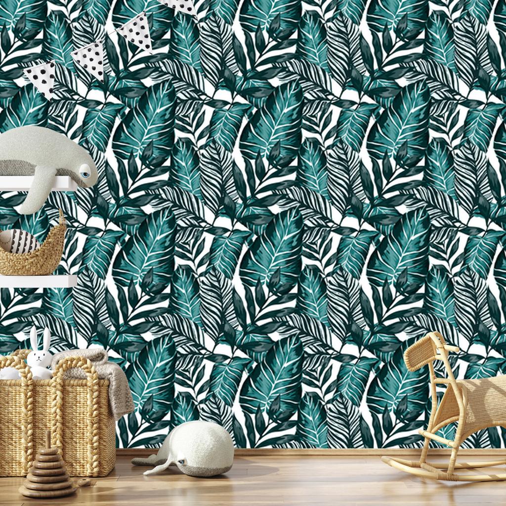Beautiful Leaves Wallpaper for Living Room and Bedroom 50x1000
