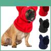 Hood Snood Dog Warm Winter Pet Hood With Ear Protection Fleece Neck Warmer With Drawstring For Dogs And Cats