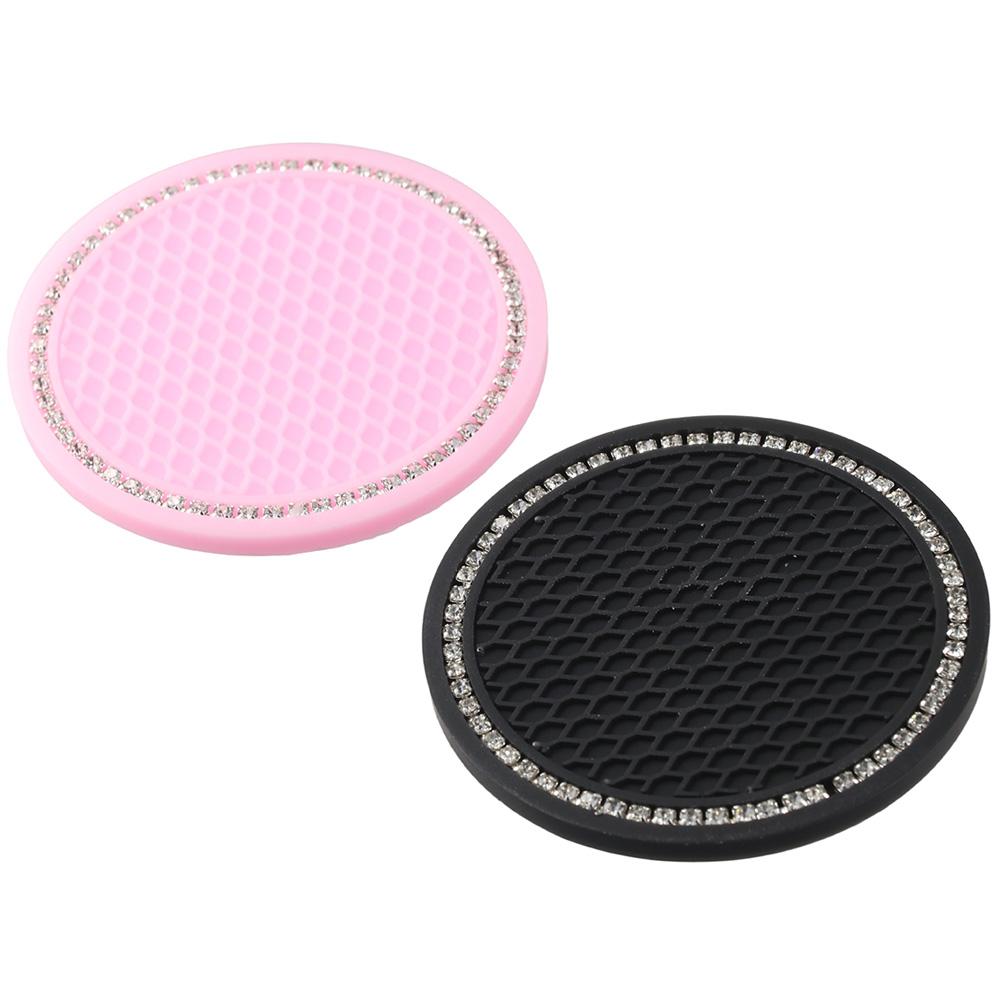 

8 шт. с дрелью, хрустальными стразами, мягкая резиновая подушка, вставка из силикагеля, подставка для напитков, автомобильная