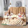 1pc,"Charming Chip 'n Dale Blanket Perfect for Home Decor, Couch Cover, Outdoor Use, Travel , Office Nap