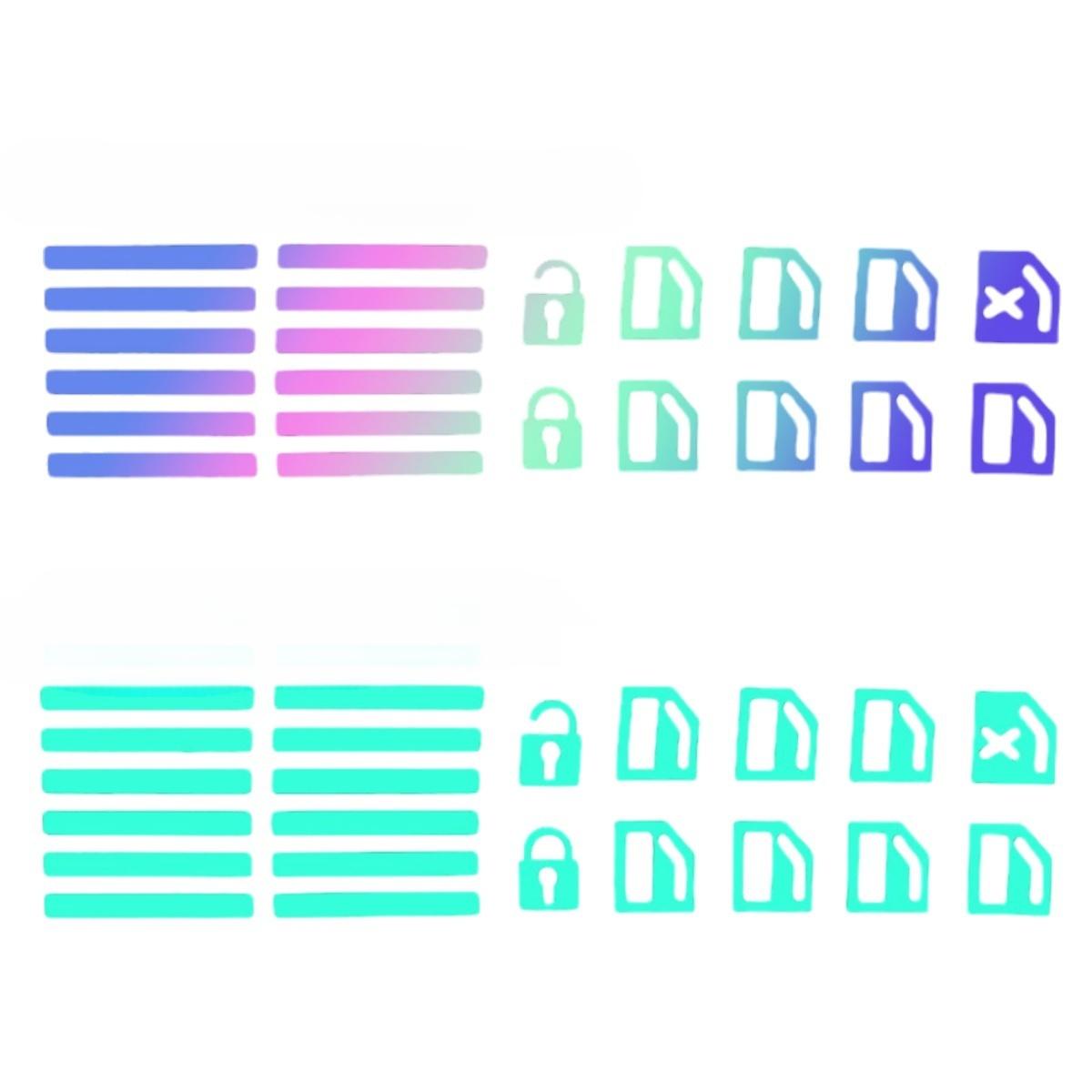 

Car Window Lifter Luminous Button Sticker Switch Window Button Night Fluorescent Decals Stickers Auto Interior Decor Accessories 1pc