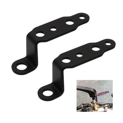 Funriche Motorcycle Fog Light Stay, Mounting Hole, 0.4 Inch (10 Mm), Mirror Stay, Extension