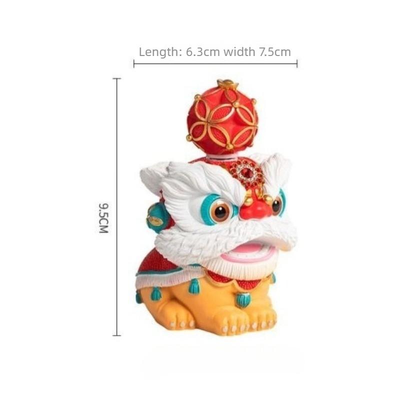 BEPAN Creative Lion Dance Cultural Gift Set Chinese Style Souvenirs Business Client Gifts Birthday Presents Home Decor