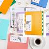 A6 Spirals Notebook Password Book Address Book with Alphabets Index Diary Writing Pad Office School Supplies for Home